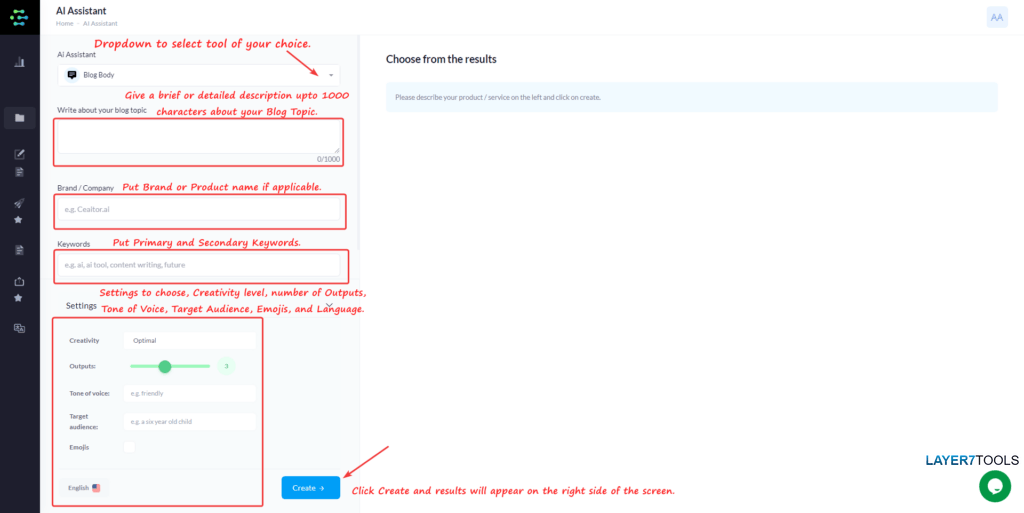Creaitor AI Assistant Tools